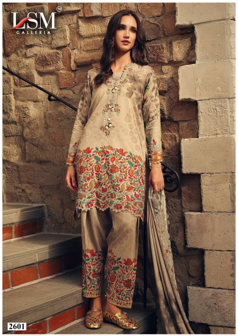 Parian Dream Vol 26 By Lsm Cotton Printed Dress Material